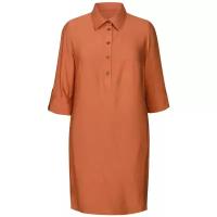 Рубашка Mila Bezgerts, размер 102, коричневый