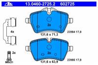 Колодки MINI Cooper 2001=> ATE 13.0460-2725.2