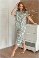 Пижама, размер 62, серый