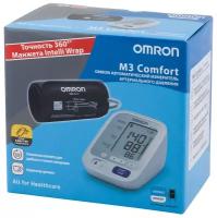 Тонометр Omron M3 Comfort + адаптер + универсальная манжета (HEM-7134-ALRU)