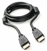 Кабель HDMI Cablexpert CCF2-HDMI4-10,3 м, v2.0, 19M/19M, черный, позолоченные разъемы, экран, 2 ферритовых кольца