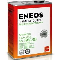 Масло моторное синтетическое ENEOS Premium TOURING SN 5W-30 (4л) (8809478942216) EN-5W30-PT-4L