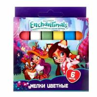 Мелки Centrum Enchantimals, цветные, 3+, 6 штук, 2 упаковки