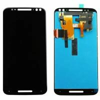 Дисплей для Motorola Moto X Style с тачскрином черный