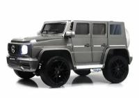 Детский электромобиль Mercedes-Benz G65 (E111EE) серый глянец (RiverToys)