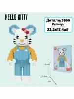 Конструктор hello kitty кошка, кошечка беарбрик 3999 дет. / Пластиковый конструктор "Кошечка"