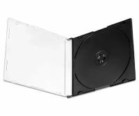 Бокс для CD диска Slim 5 мм, черный, 1 штука CD Slim Box на 1 компакт диск