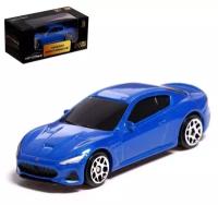 Машина металлическая MASERATI GRANTURISMO, 1:64, цвет синий