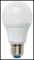 светодиодная лампа шар A60 Белый дневной 12W UL-00004289 LED-A60 12W/4000K/E27/FR/DIM PLP01WH Диммируемая Яркая
