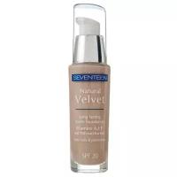 Seventeen Тональный крем Natural Velvet Long Lasting Matte Foundation, 35 мл, оттенок: 04