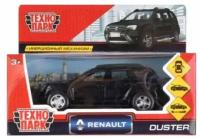 Машина Технопарк Renault Duster 12 см металлический, инерционный, черный 273044