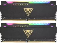 Оперативная память Patriot Memory DDR4 16Gb (2x8Gb) 3200MHz pc-25600 Viper Steel RGB