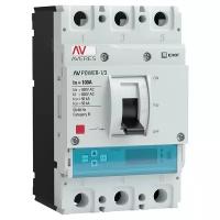 Автоматический выключатель EKF AV POWER-1/3 (электронный) 50kA (ETU6.0) 100 А