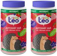 Чай детский «Леовит» Leo Kids Из лесных ягод гранулированный с 6 мес, 200 г 2 банки