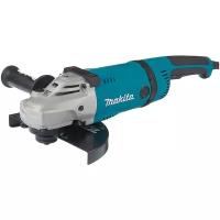 Угловая шлифомашина Makita GA9030SF01 УШМ,ф230мм,2400Вт,6600об\\м,5.1кг,кор,суперфланец,плавный пуск,антивиб рукоятка