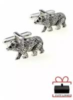 Запонки Медведь CUFF-LINKS