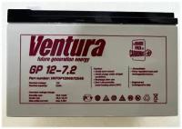 Аккумулятор Ventura GP 12-7.2 12В 7.2А/ч AGM (для ИБП и UPS, электромобилей, систем безопасности и оповещения и пр.)