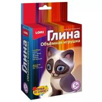 Объемная игрушка из глины "Домашний котенок"