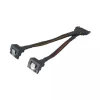 Разветвитель Akasa SATA power splitter AK-CBPW15-15BK