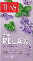 Чайный напиток Tess Get Relax Calm & Balance в пакетиках, 20 шт