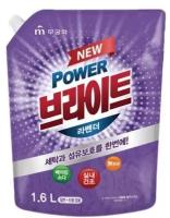 MUKUNGHWA Жидкое средство "BRIGHT Liquid Detergent Lavender" для стирки с ферментами и содой 1,6л МУ