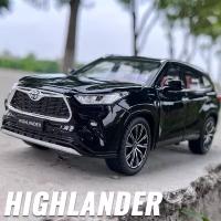 Коллекционная модель Toyota Highlander Hybrid 1:24 (металл, свет, звук)