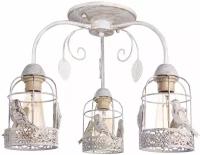 Люстра Arte Lamp Cincia A5090PL-3WG, E27, 120 Вт, кол-во ламп: 3 шт., цвет: белый