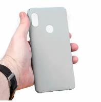 OEM Панель чехол матовая Soft Touch для Xiaomi Redmi Note 5/5 Pro, арт. 55010659 Светло-серый