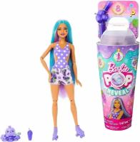 Кукла с ароматом виноградная шипучка Barbie Pop Reveal Fruit Series Grape Fizz Scented Doll & Surprises