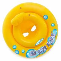Надувной круг Intex My Baby Float 59574, желтый