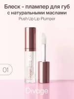 Блеск для губ Divage Push Up Lip Plumper т.01 5 мл