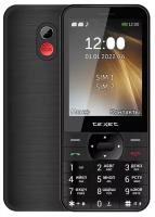 Сотовый телефон Texet TM-423 Black (2sim/3.2"/240*320/0,08Мп/microSD/Bt/1200мАч/фонарик/моноблок)
