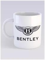 Кружка СувенирShop Марка автомобиля "Бентли / Bentley" 330 мл