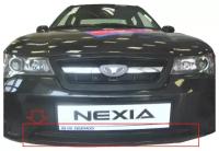 Защита радиатора (защитная сетка) Daewoo Nexia 2010-> черная