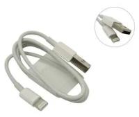 Кабель Smartbuy USB - 8-pin для Apple, PLAIN COLOR, 1м, белый, в коробке (iK-512cbox white)