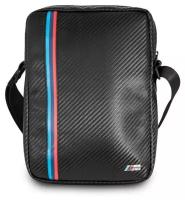 Сумка CG Mobile BMW M-Collection PU Carbon Tricolor для планшетов 8" черная