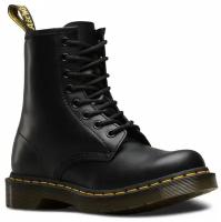 Кожаные женские ботинки Dr.Martens 1460 Smooth STANDARD 11821006 черные (40)