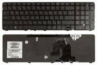 Клавиатура для ноутбука HP Pavilion dv7-4050er черная c рамкой