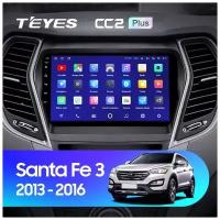 Штатная магнитола Teyes CC2 Plus Hyundai Santa Fe 3 2013-2016 4+64G, Вариант A