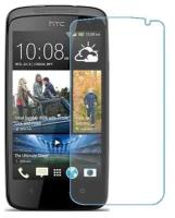 HTC Desire 500 защитный экран из нано стекла 9H одна штука