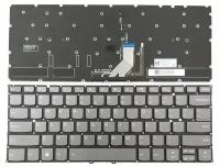 Клавиатура для ноутбука Lenovo Ideapad Yoga 920, 920-13IKB серая, с подсветкой