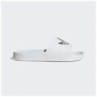 Шлепанцы adidas, размер 5, белый