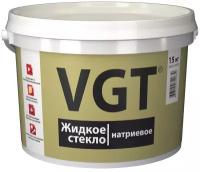 Клей VGT жидкое стекло 15 кг