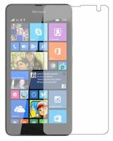 Microsoft Lumia 535 защитный экран Гидрогель Прозрачный (Силикон) 1 штука
