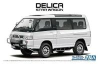 Сборная модель AOSHIMA 27s MITSUBISHI P35W DELICA STAR WAGON '91, 1/24