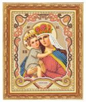 Алмазная мозаика Св. Дева Мария с младенцем 13x17 М-115