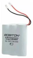Аккумуляторы Robiton Батарея аккумуляторная ROBITON DECT-T160-3xАА Ni-MH 3.6В 600mAh, универсальный коннектор