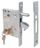 Замок-крюк с ключом для откатных ворот без автоматики с ответной частью CAME LOCK L