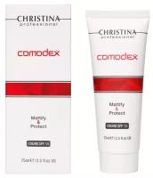 Christina Comodex Mattify & Protect Cream SPF 15 Матирующий защитный крем для лица SPF 15, 75 мл