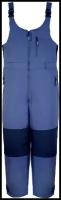 Полукомбинезон зимний «барс люкс» синий размер 52-54 рост 167-179